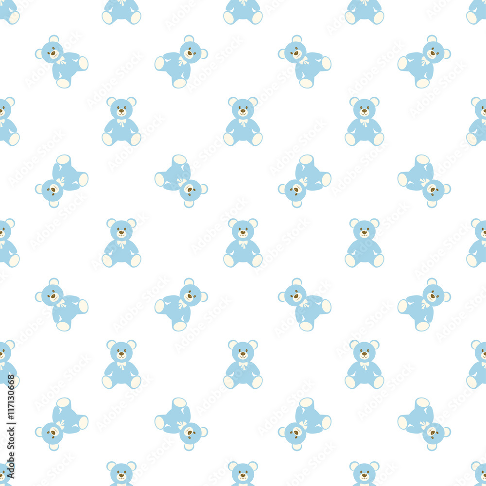 blue bear pattern blue bear pattern