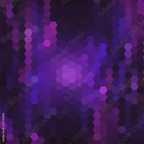 Abstract colorful background of hexagons © beatwalk