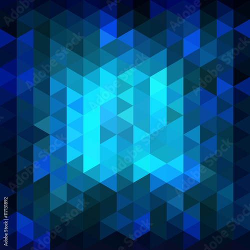 Abstract background of triangles