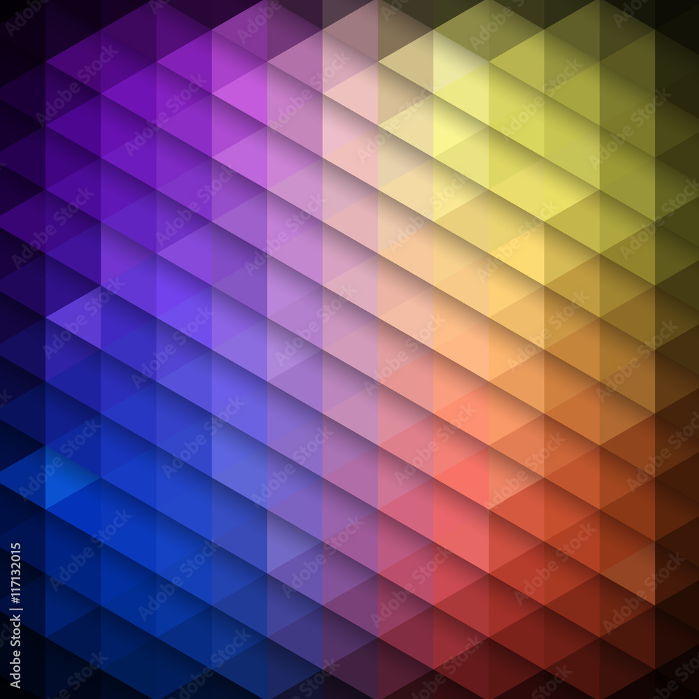Obraz premium Abstract background of triangles