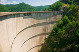 Vidraru dam in Fagaras mountains, Romania
