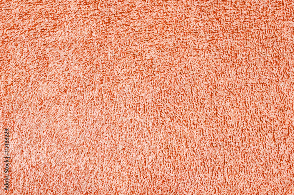 Fototapeta premium Closeup surface fabric pattern at old brown fabric towel texture background
