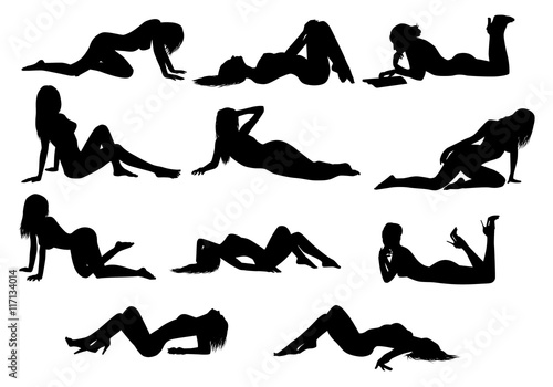 Sexy Woman Silhouettes