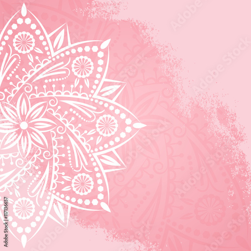 Mandala grunge background