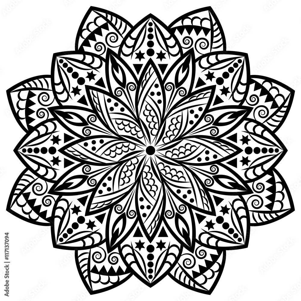 Mandala medallion ornament Mandala medallion ornament