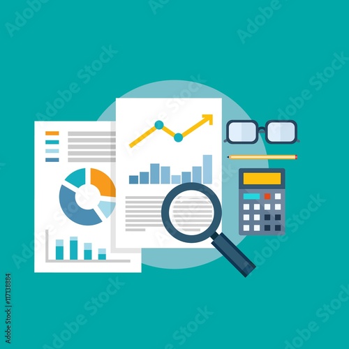 Magnifying glass data analysis