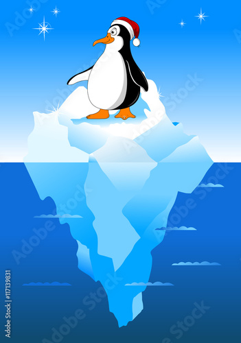 little penguin Christmas