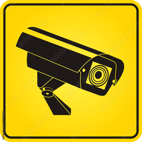 Video surveillance sign.