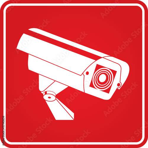 Video surveillance sign.