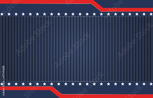 American blue patriotic background