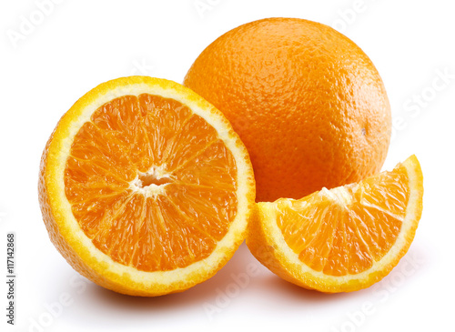 Orange and Slice Orange 