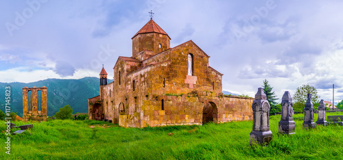 The preserved medieval church photo