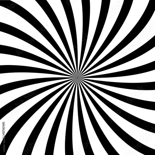 Swirl background. Rotating spiral