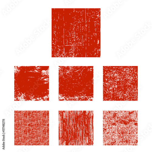 Grunge square set