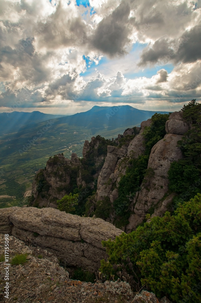 Mountain Demerdzhi in Crimea