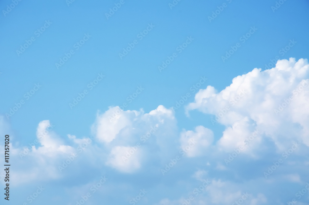 青空と雲
青空と雲