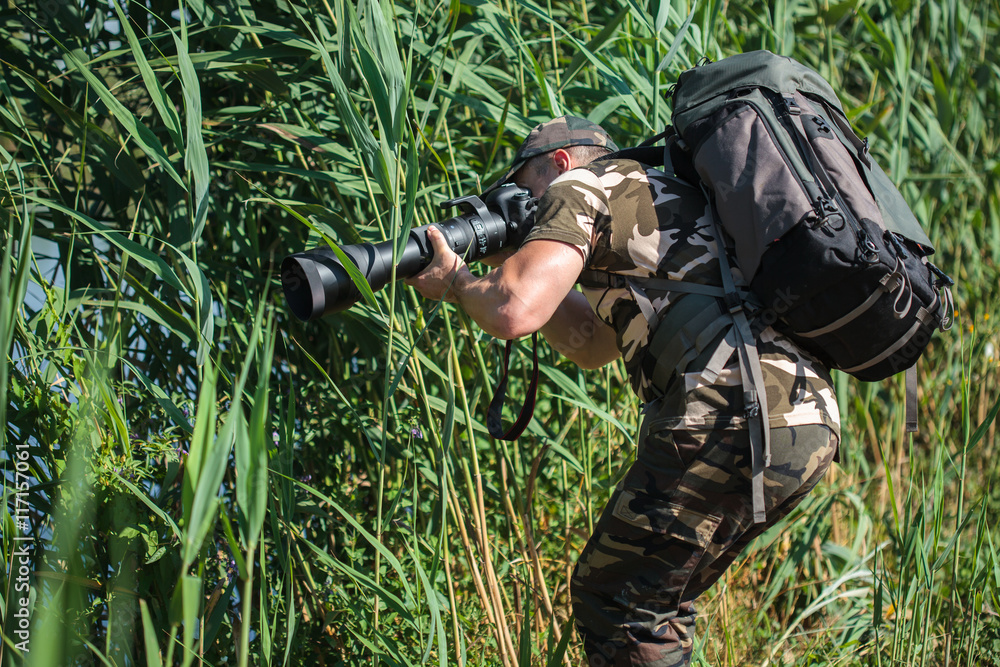 Professional wildlife photographer Professional wildlife photographer
