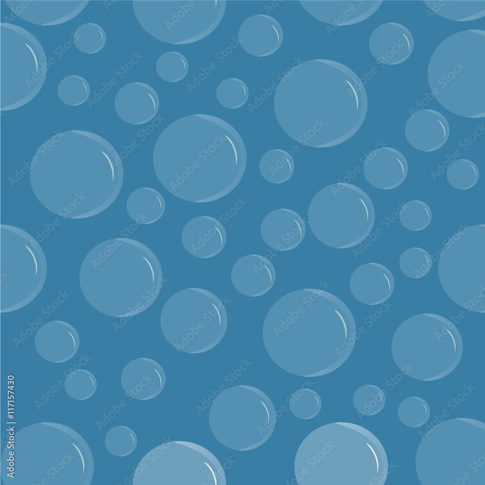 pattern bubble vector on background