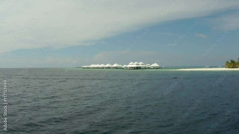 passes on a small island ari atoll boat view scuba diving maldives passes on a small island ari atoll boat view scuba diving maldives