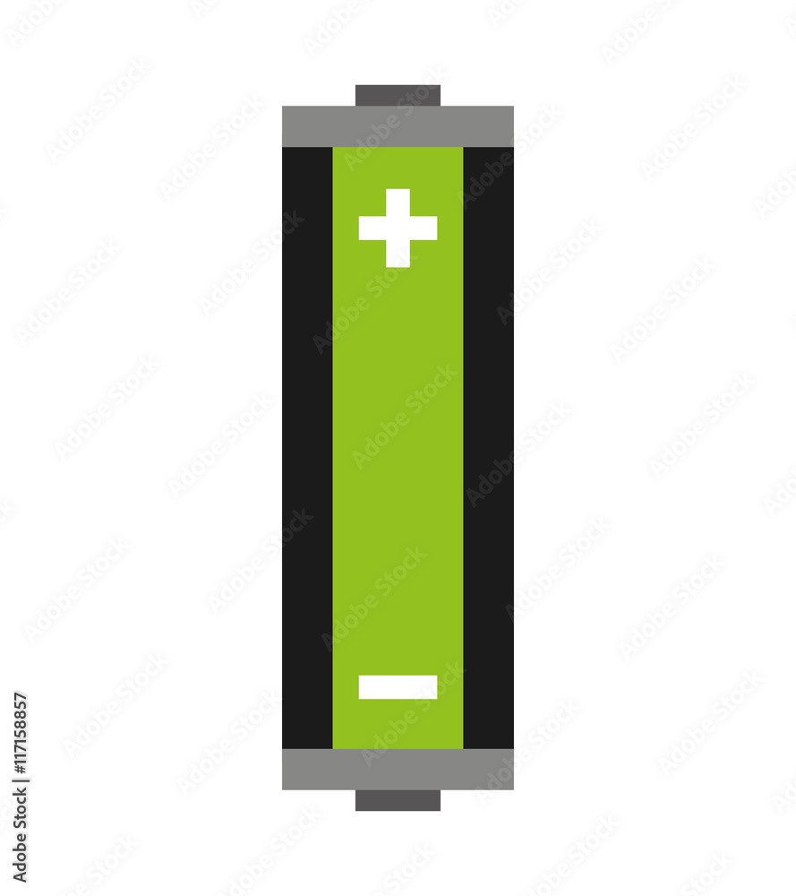 battery alcaline energy icon battery alcaline energy icon