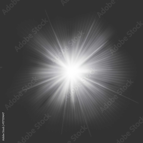 Light rays background