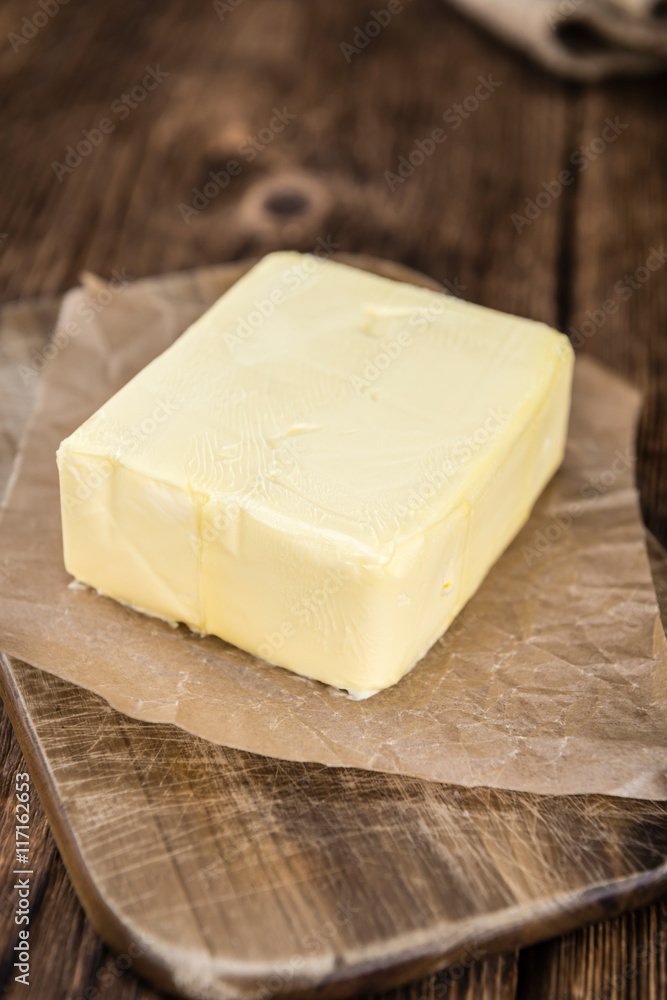 Portion of Butter (selective focus)