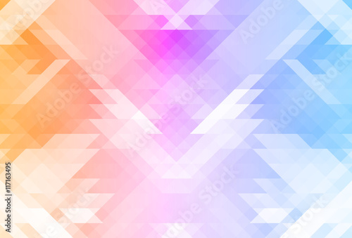 Vector triangle abstract background