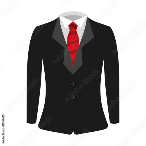 suit businessman elegant icon