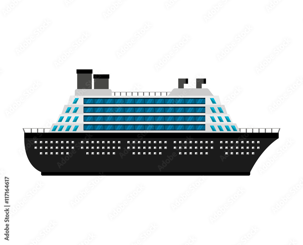 ship cruise boat icon