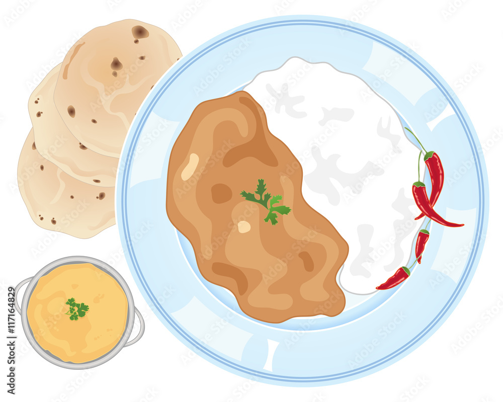 curry plate curry plate