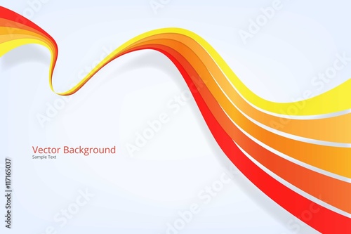 Wavy lines background