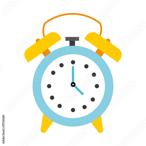 time clock watch alarm icon