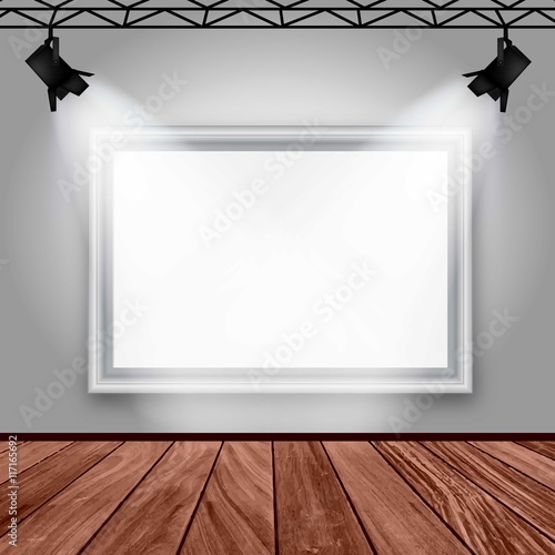 Gallery room interior