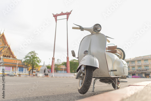 vintage vespa scooter motorcycle