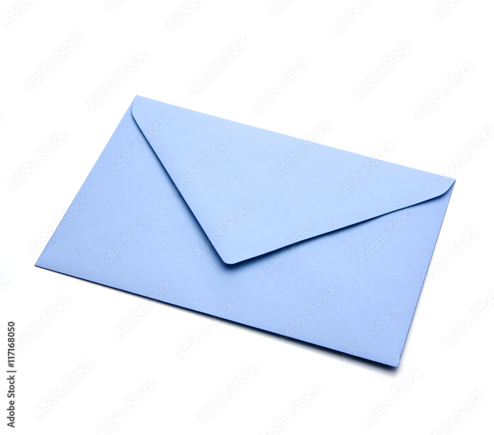 Blauer Briefumschlag Blauer Briefumschlag