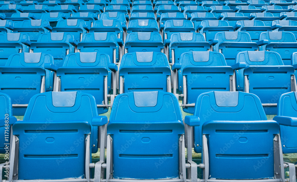 Fototapeta premium A group of empty seat or chair in stadium , theater or conxert