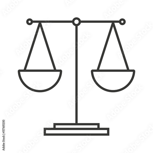 balance equality scale icon