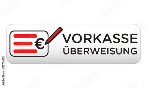 Webshop - Vorkasse Button rot
