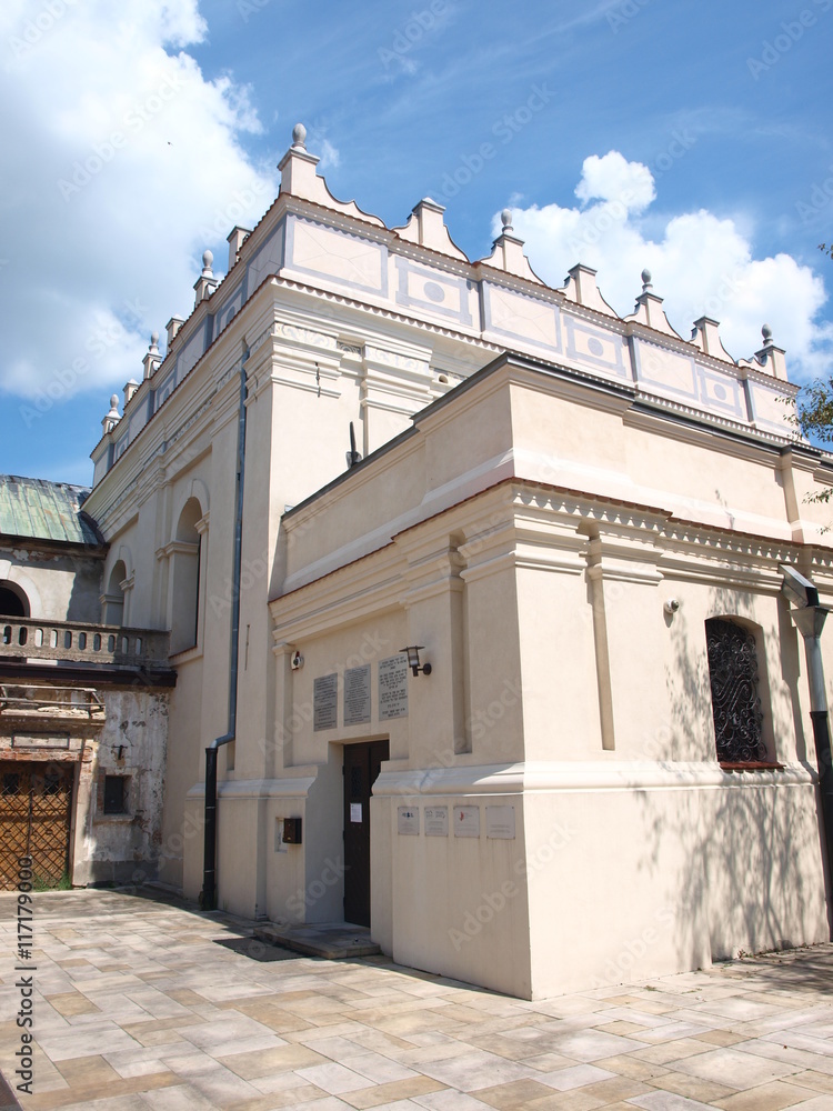 Fototapeta premium Synagogue, Zamość, Poland