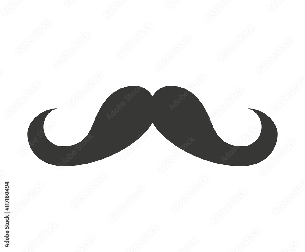 mustache hipster style icon mustache hipster style icon