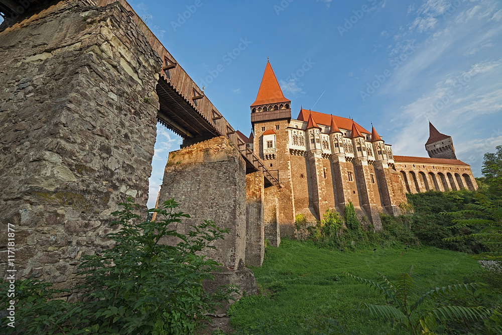 Day view on Corvin castle 1