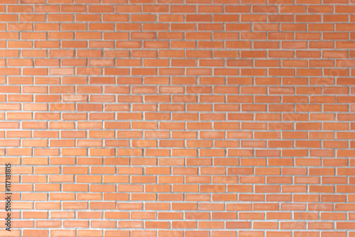 orange clay brick wall