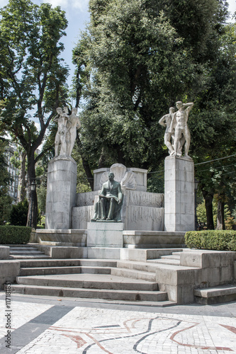 Monumento a José Tartiere de Parque Campo de San Francisco Oviedo