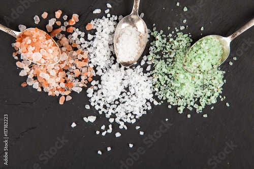Assortment of salts