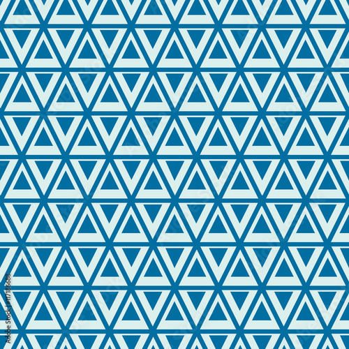 Graphic simple ornamental tile, vector repeated pattern made usi
