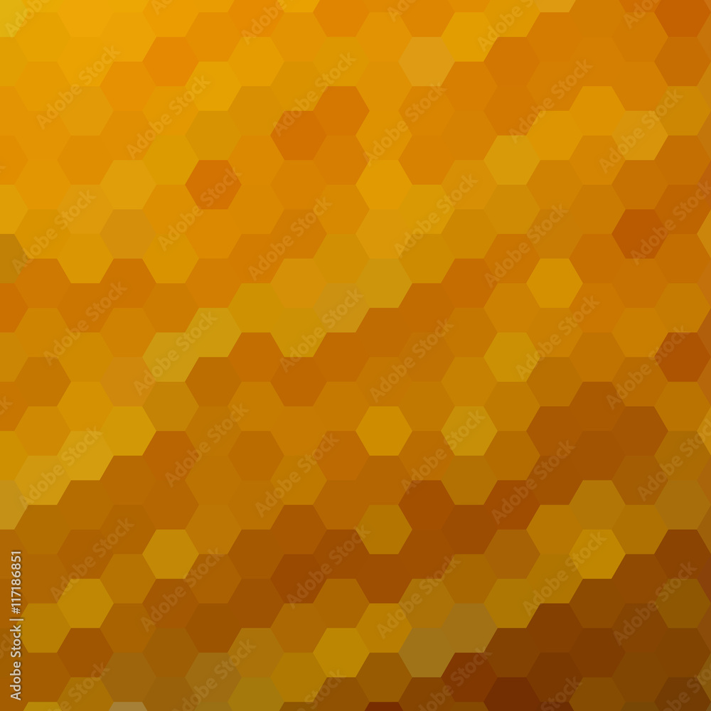 Abstract colorful background of hexagons Abstract colorful background of hexagons