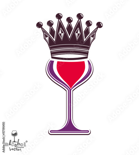 Sophisticated luxury winegl...