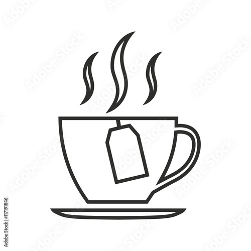 Tea - vector icon.