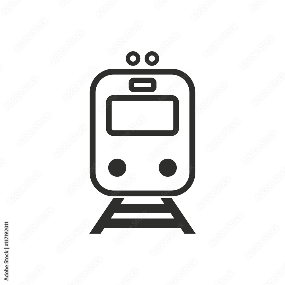 Metro - vector icon. Metro - vector icon.