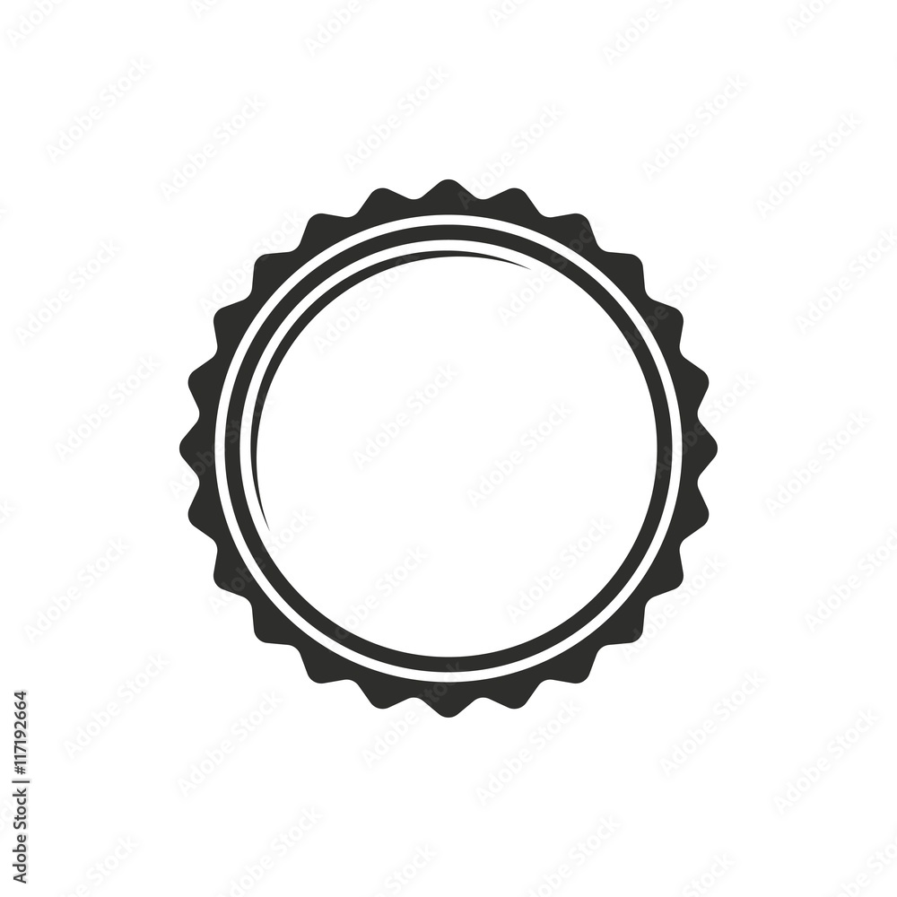 Bottle cap - vector icon. Bottle cap - vector icon.